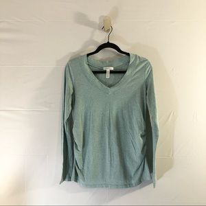 Long sleeve maternity shirt